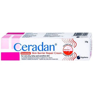 [HÀNG CÔNG TY] Kem Dưỡng Phục Hồi Da  Cho Da Khô, Chàm, Và Nhạy Cảm Ceradan Skin Barrier Repair Cream (10g-80g)