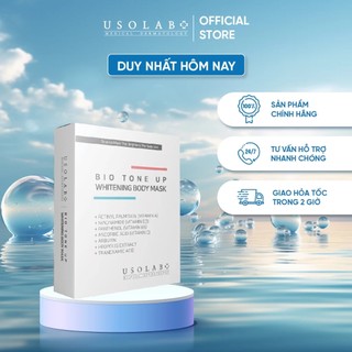 [HÀNG CÔNG TY] Kem ủ trắng body Usolab Bio Tone Up Whitening Body Mask (5 gói-100g)
