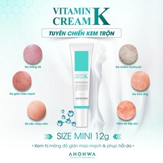 [HÀNG CÔNG TY] Kem Dưỡng Phục Hồi, Tái Tạo Da Ahohwa Vitamin K Cream (12g-50g)