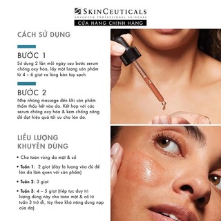 [HÀNG CÔNG TY] Serum HA giúp da căng mịn, bóng mượt và săn chắc Skinceuticals Serum H.A. Intensifier (30ml)