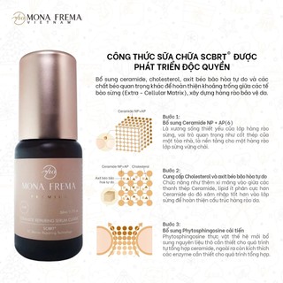 [HÀNG CÔNG TY] Serum dưỡng ẩm phục hồi da Mona Frema EMR Ceramide Repairing Classic Serum (50ml)