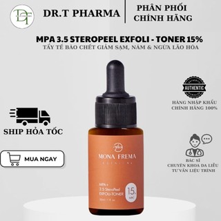[HÀNG CÔNG TY] Tẩy Tế Bào Chết Mona Frema MPA 3.5 SteroPeel Exfoli Toner 15% (MANDELIC+PYRUVIC 15%)
