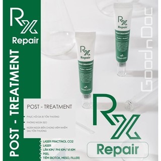 [HÀNG CÔNG TY] Kem Dưỡng Ẩm Phục Hồi Da Sau Laser, Peel Da GoodnDoc RX Repair Post Treatment Cream (20ml)