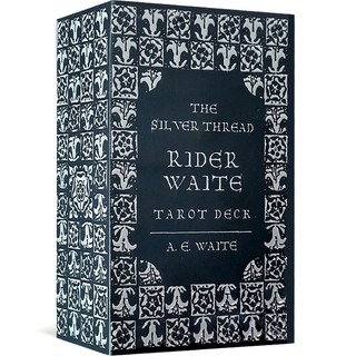 Bộ Bài Silver Thread Rider Waite Tarot (Chất Liệu PVC) (Mystic House Tarot Shop) - Bài Gốc Authentic Chính Hãng 100%