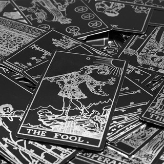 Bộ Bài Silver Thread Rider Waite Tarot (Chất Liệu PVC) (Mystic House Tarot Shop) - Bài Gốc Authentic Chính Hãng 100%