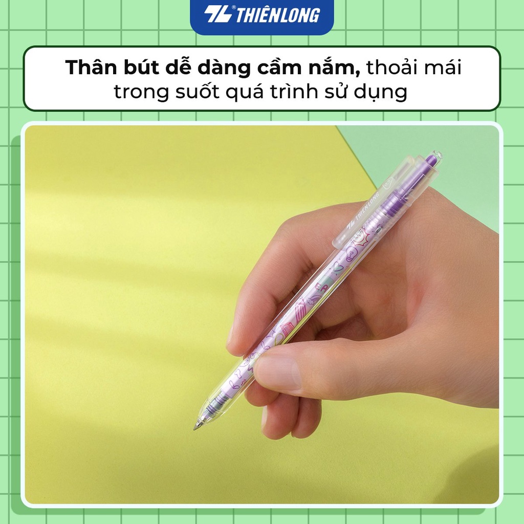 Product image Bút gel Quick Dry Thiên Long GEL-045 3