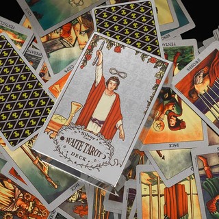 Bộ Bài Silver Card Waite Tarot (Mystic House Tarot Shop) - Bài Gốc Authentic Chính Hãng