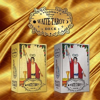 Bộ Bài Silver Card Waite Tarot (Mystic House Tarot Shop) - Bài Gốc Authentic Chính Hãng