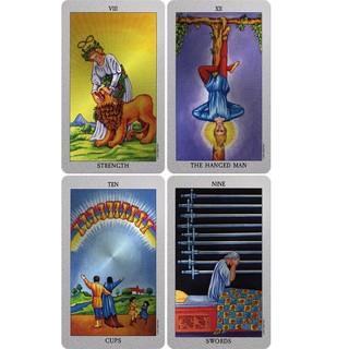 Bộ Bài Silver Card Waite Tarot (Mystic House Tarot Shop) - Bài Gốc Authentic Chính Hãng