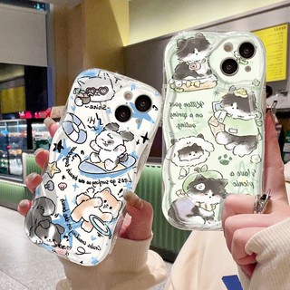 Ốp Lưng Realme C12 C25 C25s C15 C11 2020 C11 2021 C20 C20A C21Y C25Y Case Trong suốt Dễ thương hoạt hình động vật