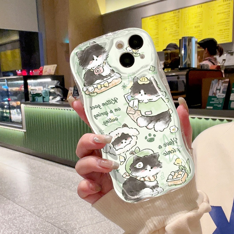 Ốp Lưng Xiaomi Redmi 13 5G 13C POCO M6 4G M6 Plus 5G C65 Case Trong suốt Dễ thương hoạt hình động vật