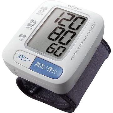 [Dùng Thích] Máy đo huyết áp cổ tay Citizen CH-650F Màu trắng G