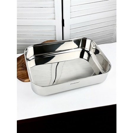 Chảo Kiêm Khay Nướng 35cm Chockmen Dùng Đun Nấu Được  CKM791