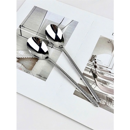 Thìa Chockmen 5.5x20.8cm CKM782 Thìa Bản Tròn