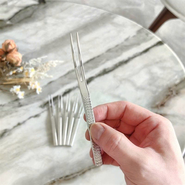 Hộp 6 Nĩa Vân Đá Chockmen Sang Trọng CKM785