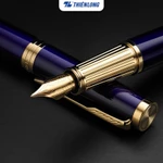 Bút cao cấp Parker Ingenuity Blue GT, thân xanh, mạ vàng 18K, có khắc tên làm quà tặng — ảnh 5