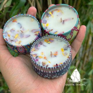 Nến Thơm Thanh Tẩy Không Gian - Hũ 80gr (Nhiều Tùy Chọn Mùi Hương) (Mystic House Tarot Shop)