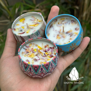 Nến Thơm Thanh Tẩy Không Gian - Hũ 80gr (Nhiều Tùy Chọn Mùi Hương) (Mystic House Tarot Shop)