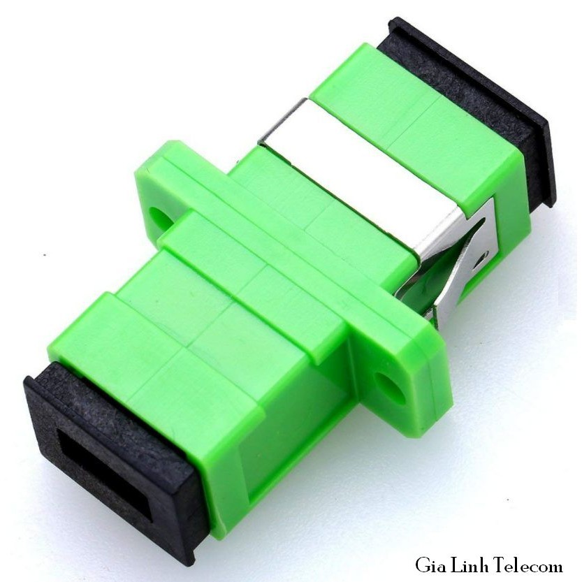 Khớp Nối Đầu Sợi Quang Coupler SC-SC APC Đơn - Adapter SC APC | Shopee ...
