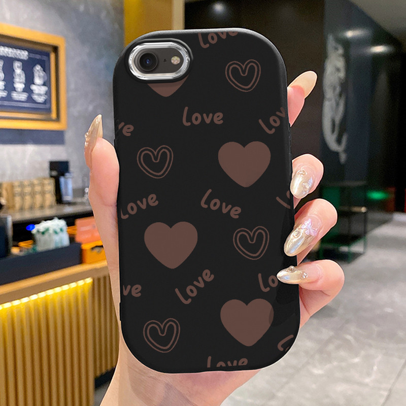 Ốp Lưng iPhone 6 Plus 6s Plus 7 Plus 8 Plus X Xs Max Xr 11 Pro Max Case Yêu dễ thương UA0321