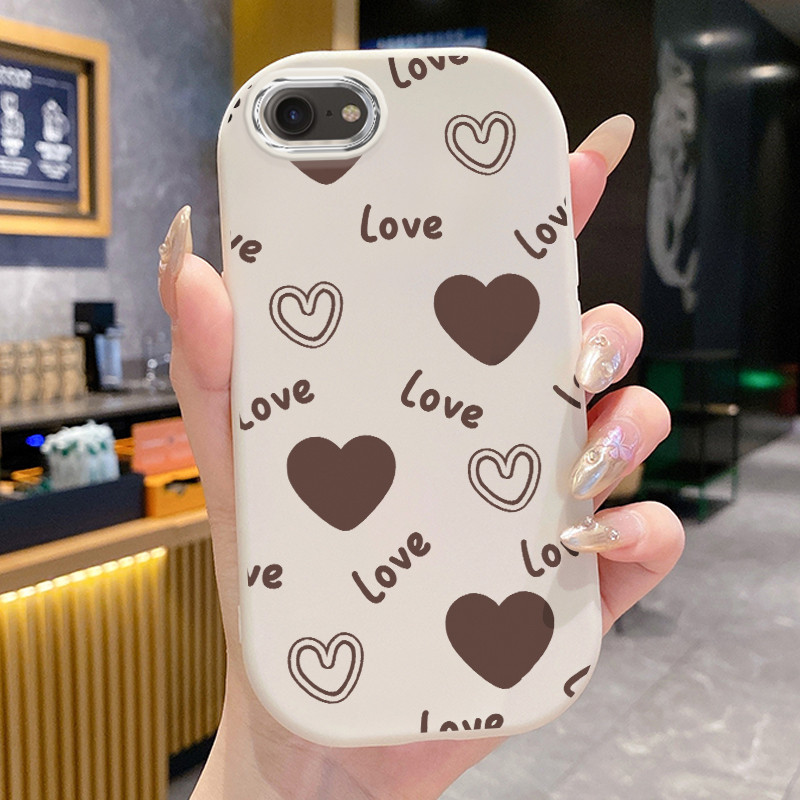 Ốp Lưng iPhone 6 Plus 6s Plus 7 Plus 8 Plus X Xs Max Xr 11 Pro Max Case Yêu dễ thương UA0321