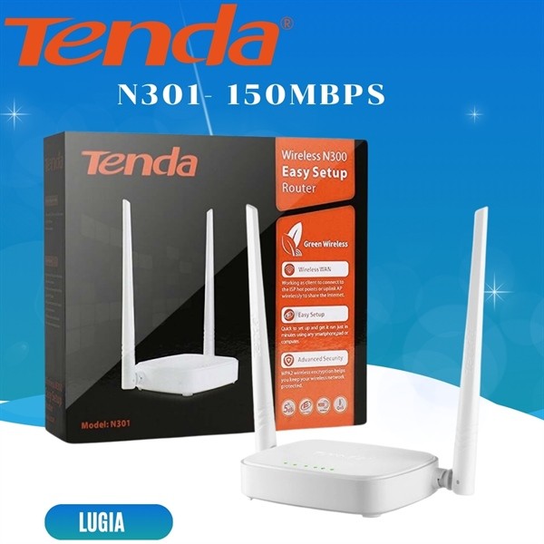 Router WiFi Tenda N301 (300Mbps) | Shopee Việt Nam