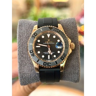 Đồng Hồ Nam Rolex Yacht Master - size 40mm máy cơ Automatic - vỏ thép 904L , khoá hộp, núm zen, niềng xoay