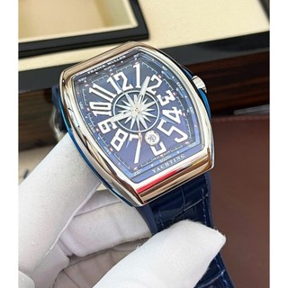 Đồng Hồ Nam Franck Muller V45 thiết kế chuẩn bản hãng Size 42mm Máy cơ