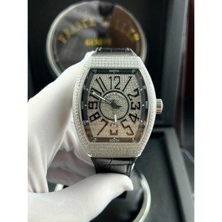 Đồng Hồ nam Franck Muller Vanguard v45 44mm máy Automatic Japan - full đá CZ