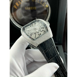 Đồng Hồ nam Franck Muller Vanguard v45 44mm máy Automatic Japan - full đá CZ
