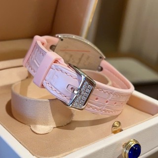 Đồng Hồ Nữ Franck Muller V32 Full vỏ đá bản trái tim, Máy quartz japan, Dây da bọc cao su, Bảo Hành 24 tháng