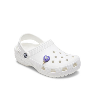 Phụ kiện Jibbitz™ Charm Purple Heart With Pearl
