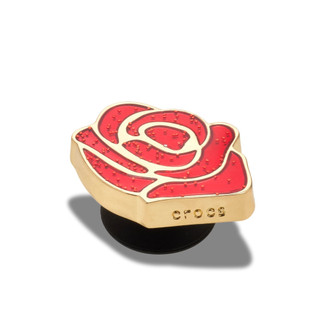 Phụ kiện Jibbitz™ Charm Ruby Gold Rose