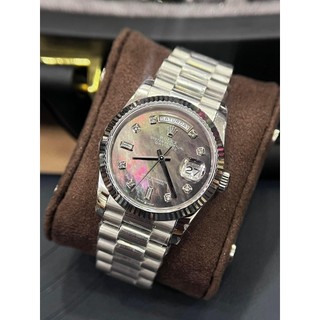 [Tặng Hộp] Đồng hồ nam ROLEX Oyster PerpetuaI Date Day Violet Wh 36mm- EW- Thép 904L- AUTOMATIC- CHỐNG NƯỚC- BẢO HÀNH3n