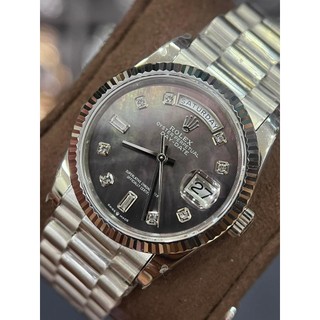 [Tặng Hộp] Đồng hồ nam ROLEX Oyster PerpetuaI Date Day Violet Wh 36mm- EW- Thép 904L- AUTOMATIC- CHỐNG NƯỚC- BẢO HÀNH3n