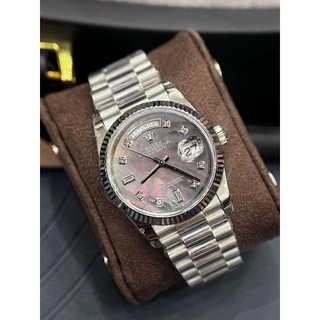 [Tặng Hộp] Đồng hồ nam ROLEX Oyster PerpetuaI Date Day Violet Wh 36mm- EW- Thép 904L- AUTOMATIC- CHỐNG NƯỚC- BẢO HÀNH3n