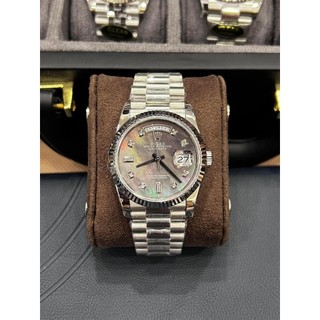 [Tặng Hộp] Đồng hồ nam ROLEX Oyster PerpetuaI Date Day Violet Wh 36mm- EW- Thép 904L- AUTOMATIC- CHỐNG NƯỚC- BẢO HÀNH3n