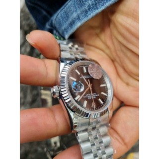[TẶNG HỘP] Đồng hồ nam ROLEX Oyster Perpetual Date Just Black 36mm - Thép 316L- AUTOMATIC- CHỐNG NƯỚC- BẢO HÀNH 24th