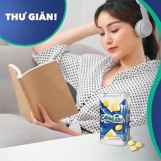Combo 4 Kẹo Sing-Gum Cool Air Fresh Cube Lemon - Hương Chanh 40g
