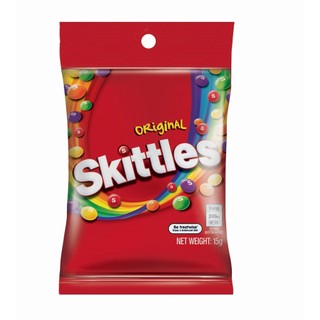 Combo 30 gói kẹo Skittles vị truyền thống 15g x 30 (1 hộp x 30 gói)