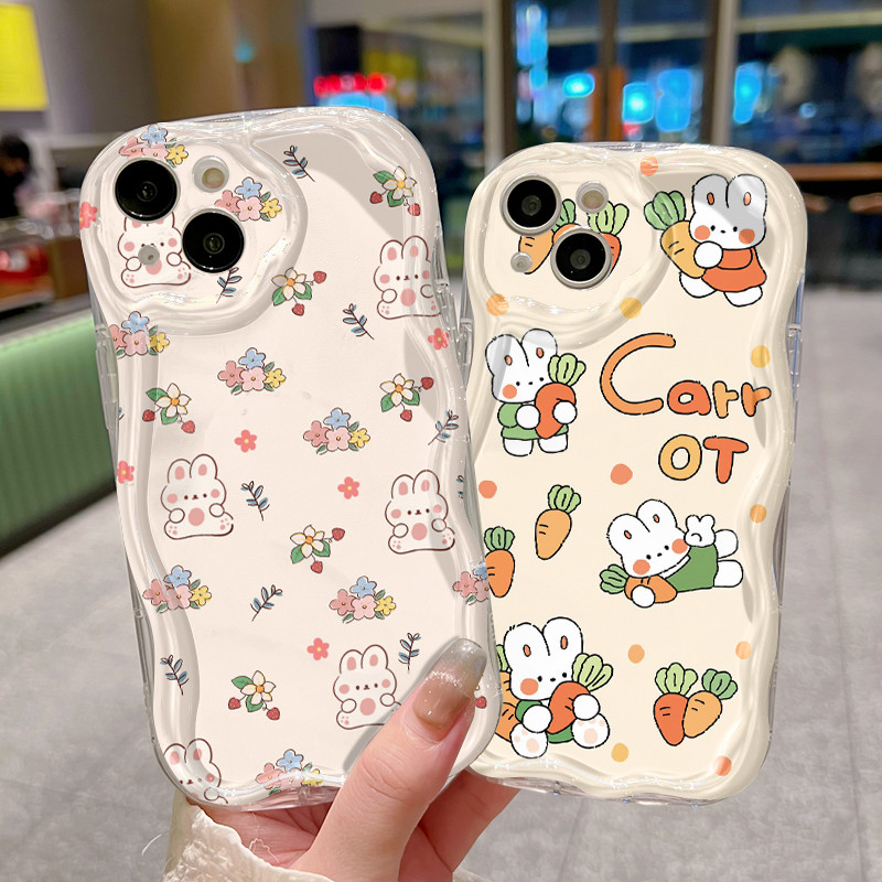 Ốp Lưng Samsung A15 5G A25 5G A23 5G A22 M22 M32 M15 Case Trong suốt Thỏ nhỏ siêu dễ thương Z5030