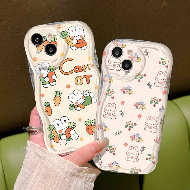 Ốp Lưng Samsung A15 5G A25 5G A23 5G A22 M22 M32 M15 Case Trong suốt Thỏ nhỏ siêu dễ thương Z5030
