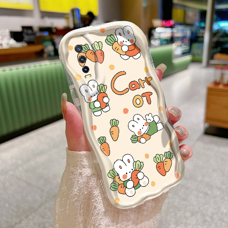 Ốp Lưng VIVO Y20 Y20i Y20s Y12s Y12a Y20t Y30G Y20S G Y20S D Y20S M Y11s Case Trong suốt Thỏ nhỏ siêu dễ thương Z5030