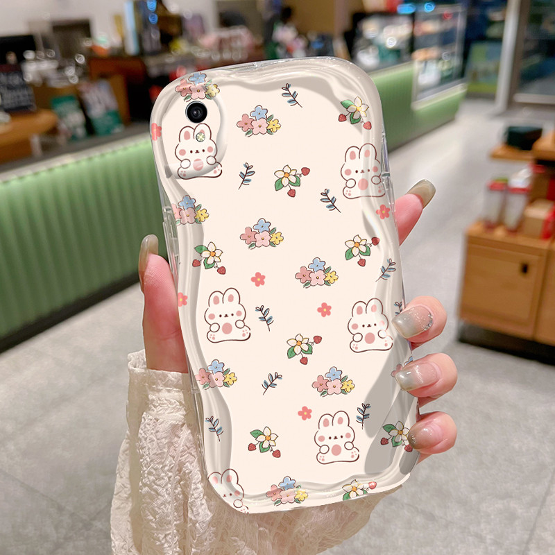 Ốp Lưng VIVO Y91C Y90 Y1s Case Trong suốt Thỏ nhỏ siêu dễ thương Z5030
