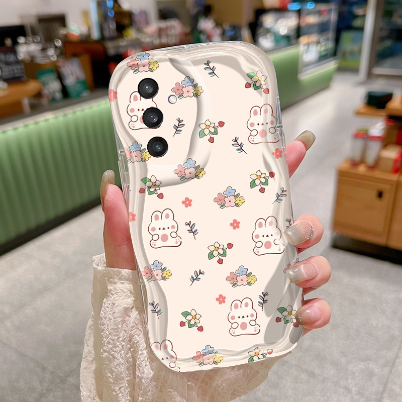 Ốp Lưng Samsung A15 5G A25 5G A23 5G A22 M22 M32 M15 Case Trong suốt Thỏ nhỏ siêu dễ thương Z5030