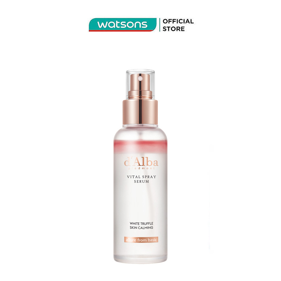 Serum Dạng Xịt d'Alba Cấp Ẩm Và Làm Dịu White Truffle Vital Spray Serum 100ml