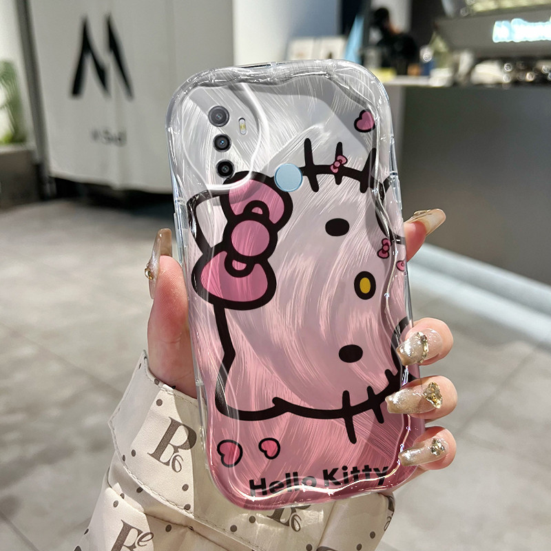 Ốp Lưng OPPO A53 2020 A33 2020 A53s A54 A32 A11s Case Trong suốt siêu dễ thương Mèo Nhỏ Z5018
