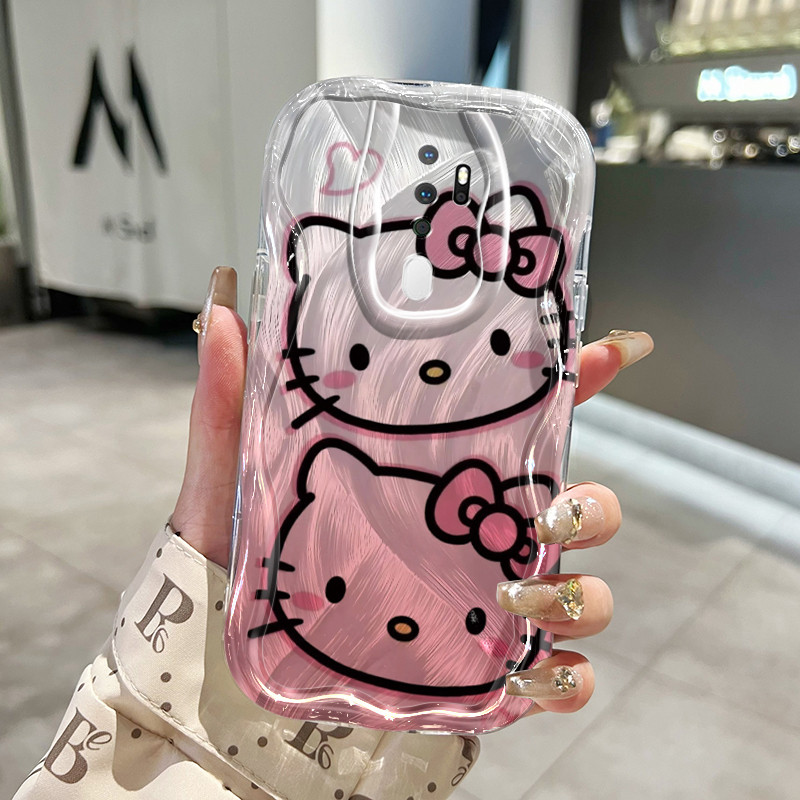 Ốp Lưng OPPO A5 2020 A9 2020 A11 A11X Case Trong suốt siêu dễ thương Mèo Nhỏ Z5018