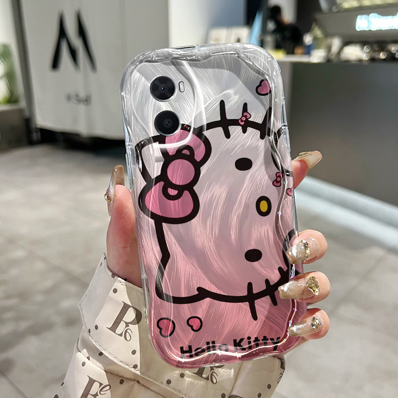 Ốp Lưng OPPO A36 A76 A96 A58 4G A60 4G A3 5G A3X 5G Case Trong suốt siêu dễ thương Mèo Nhỏ Z5018