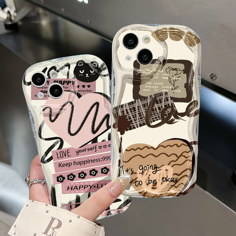 Ốp Lưng Realme 5 5i 5s 6i C3 C3i Narzo 10 10A 20A Case Trong suốt Hoạt hình Sáng tạo Z5019